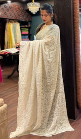 CHIKANKARI SAREE 0110259