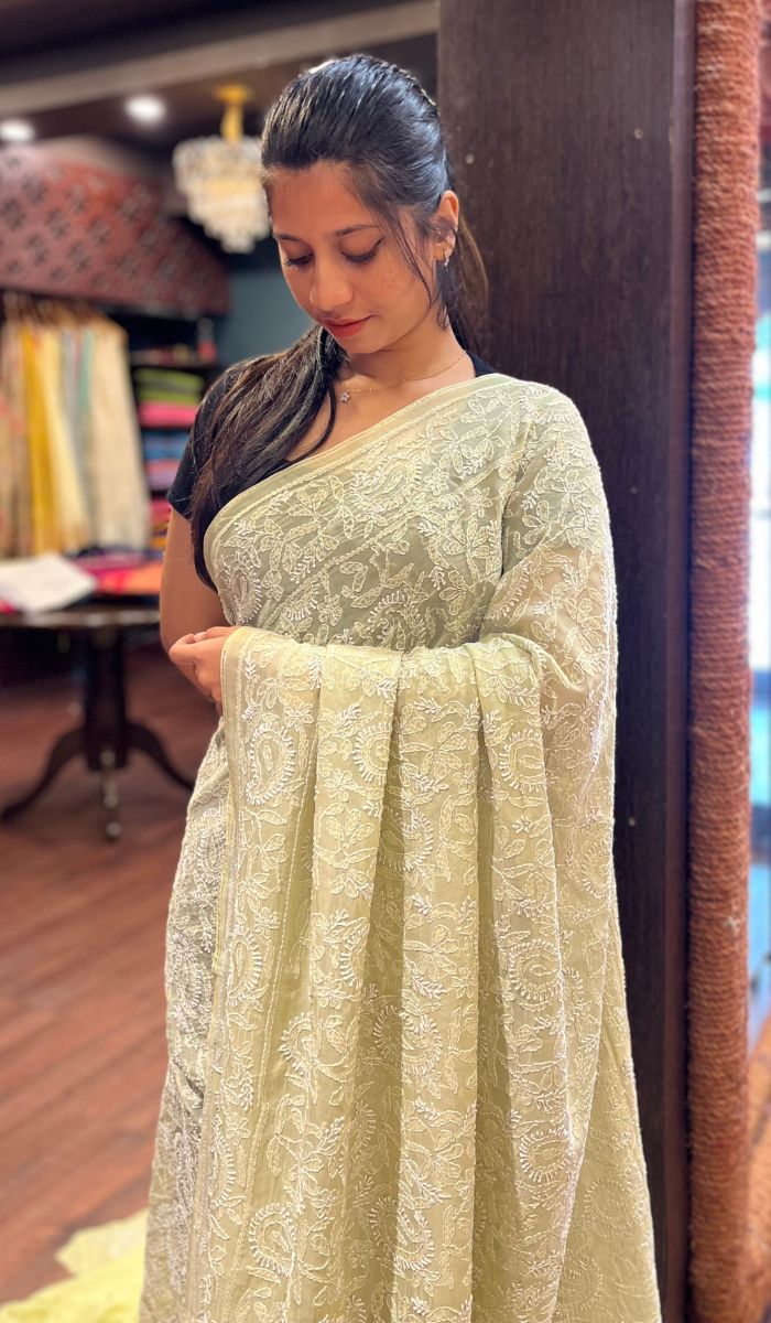 CHIKANKARI SAREE 01102511