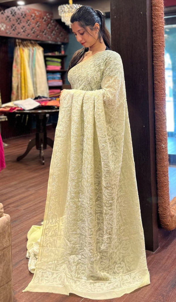 CHIKANKARI SAREE 01102511