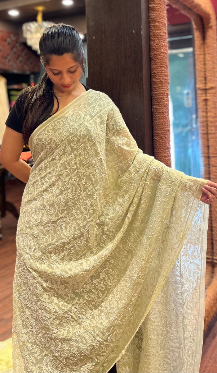 CHIKANKARI SAREE 01102511