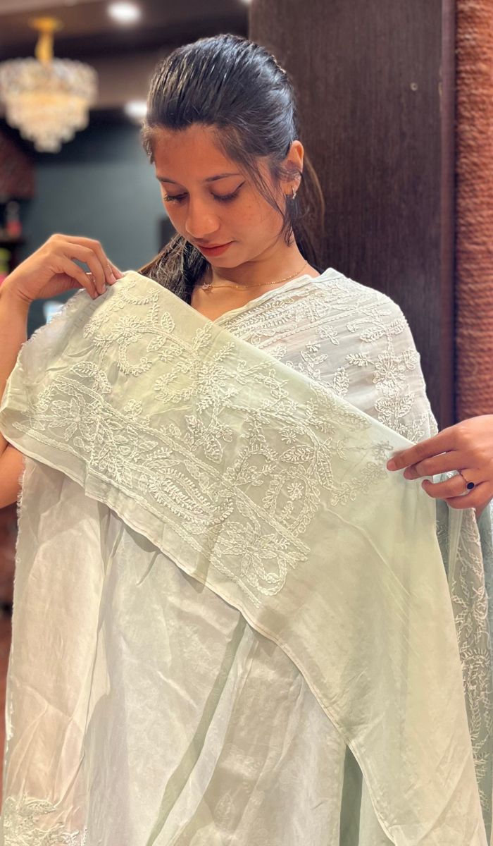 CHIKANKARI SAREE 01102510