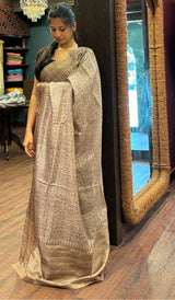 SEMI TUSSAR SAREE 06102551