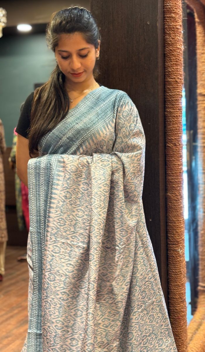 SEMI TUSSAR SAREE 06102553
