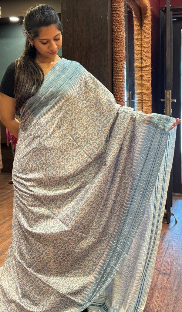 SEMI TUSSAR SAREE 06102553