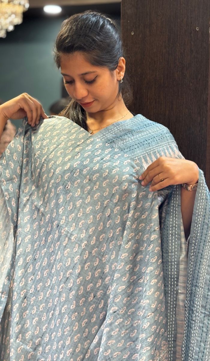 SEMI TUSSAR SAREE 06102553