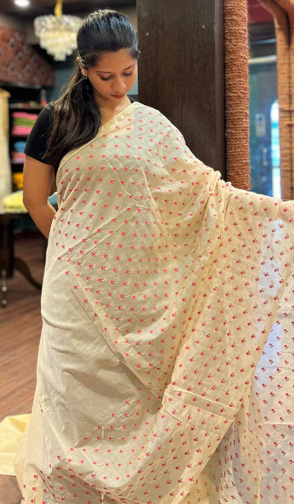 COTTON SAREE 06102518
