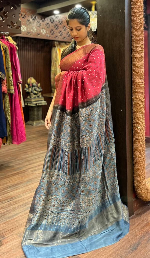 CHANDERI SAREE 12092540