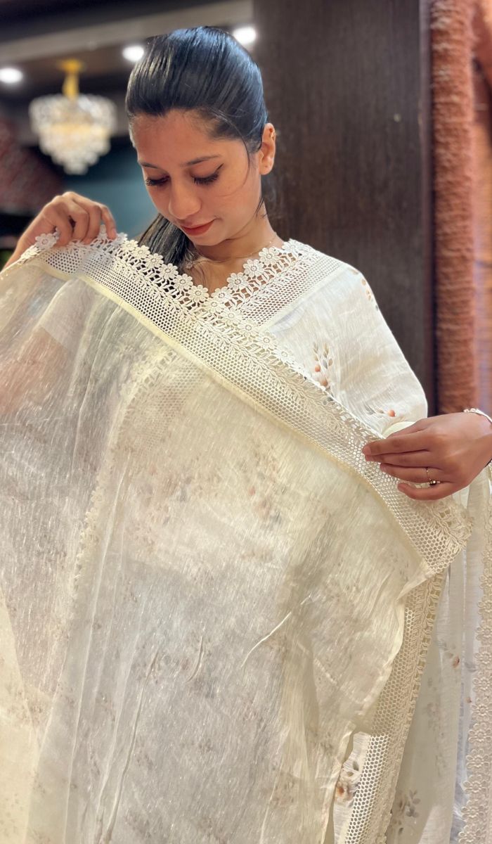 LINEN SAREE 04072523