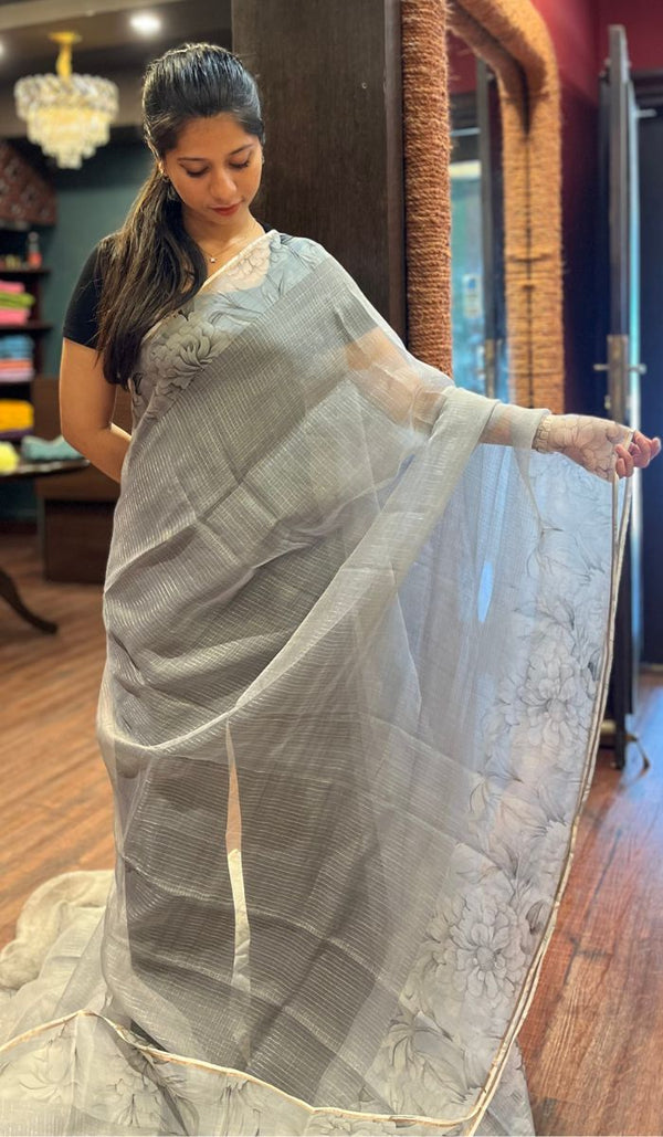 ORGANZA SAREE 06102579