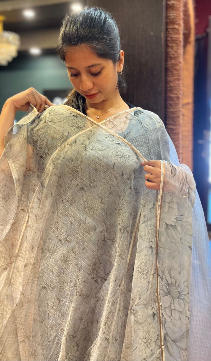 ORGANZA SAREE 06102579