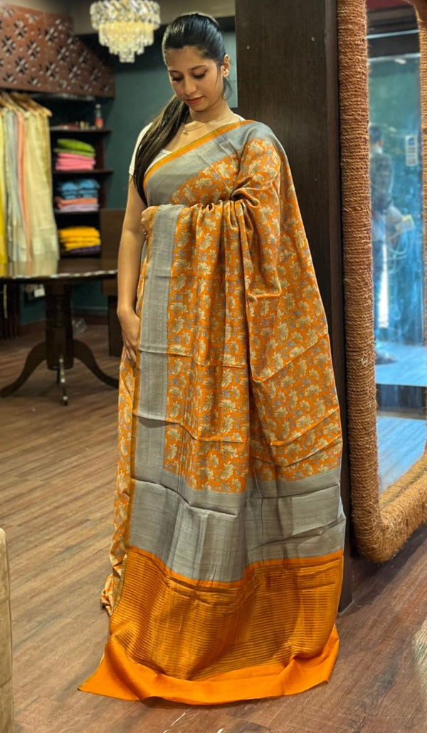 TUSSAR SILK SAREE 09102527