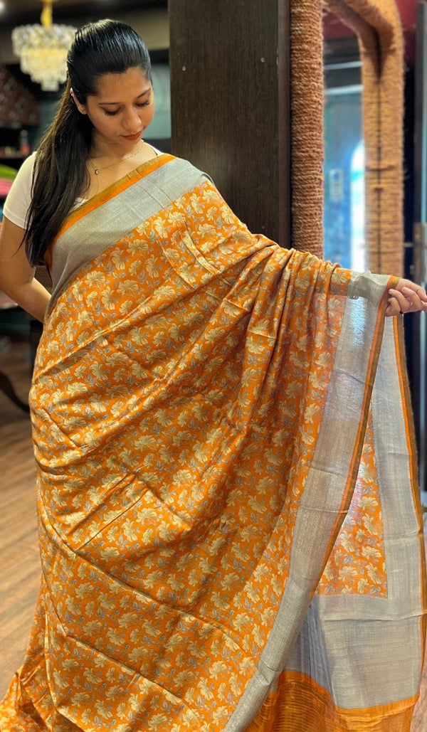 TUSSAR SILK SAREE 09102527