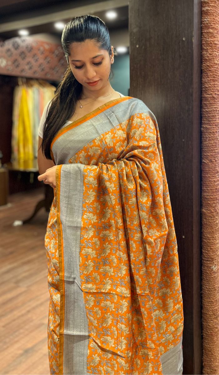 TUSSAR SILK SAREE 09102527