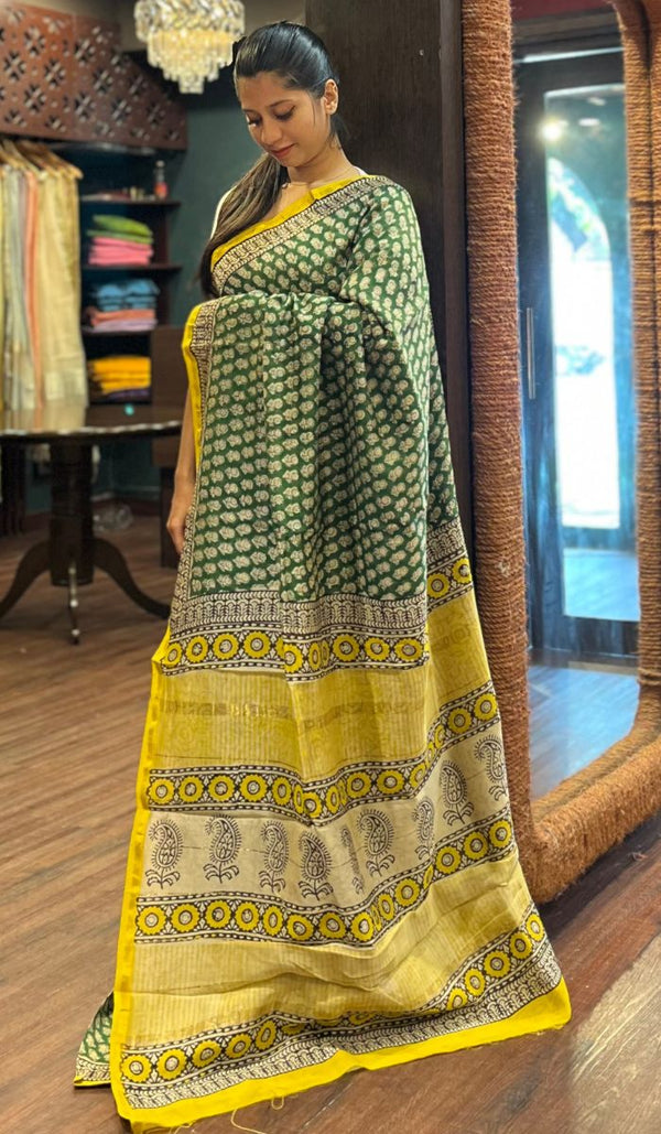 CHANDERI SAREE 30092571