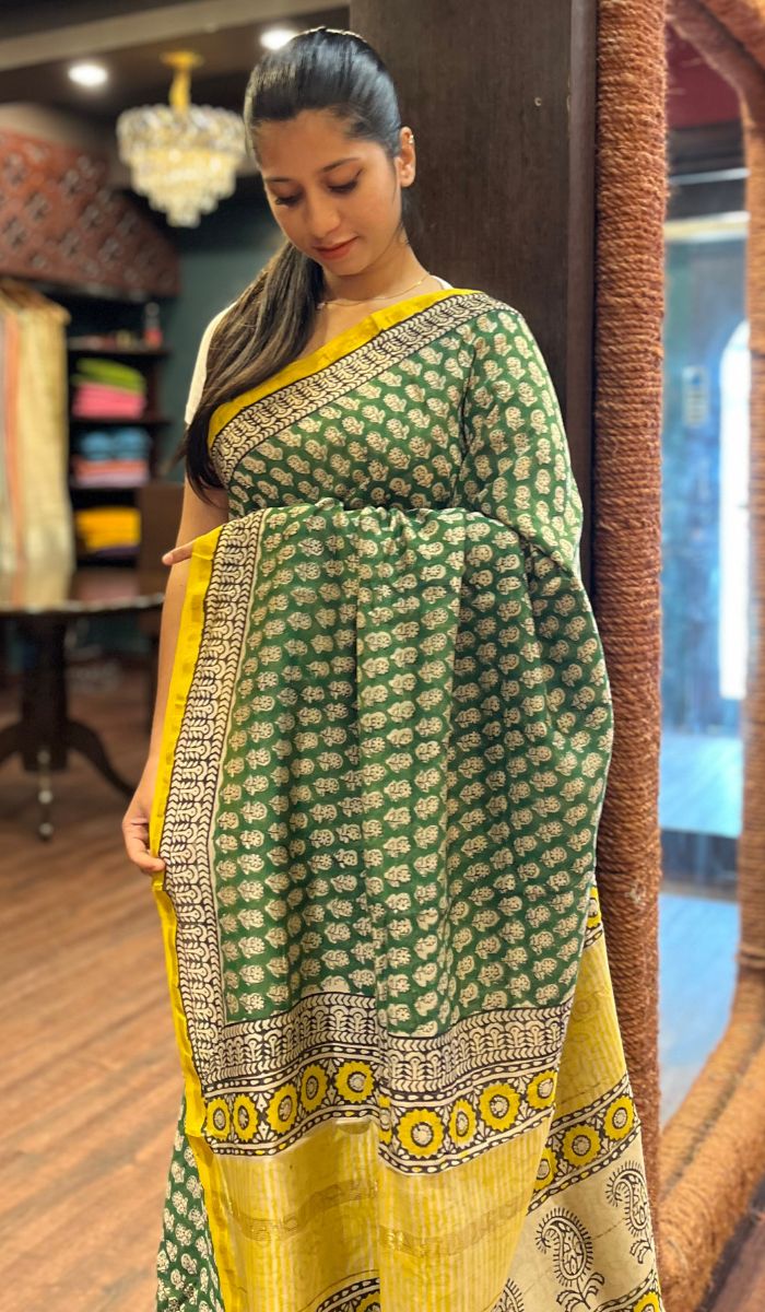 CHANDERI SAREE 30092571