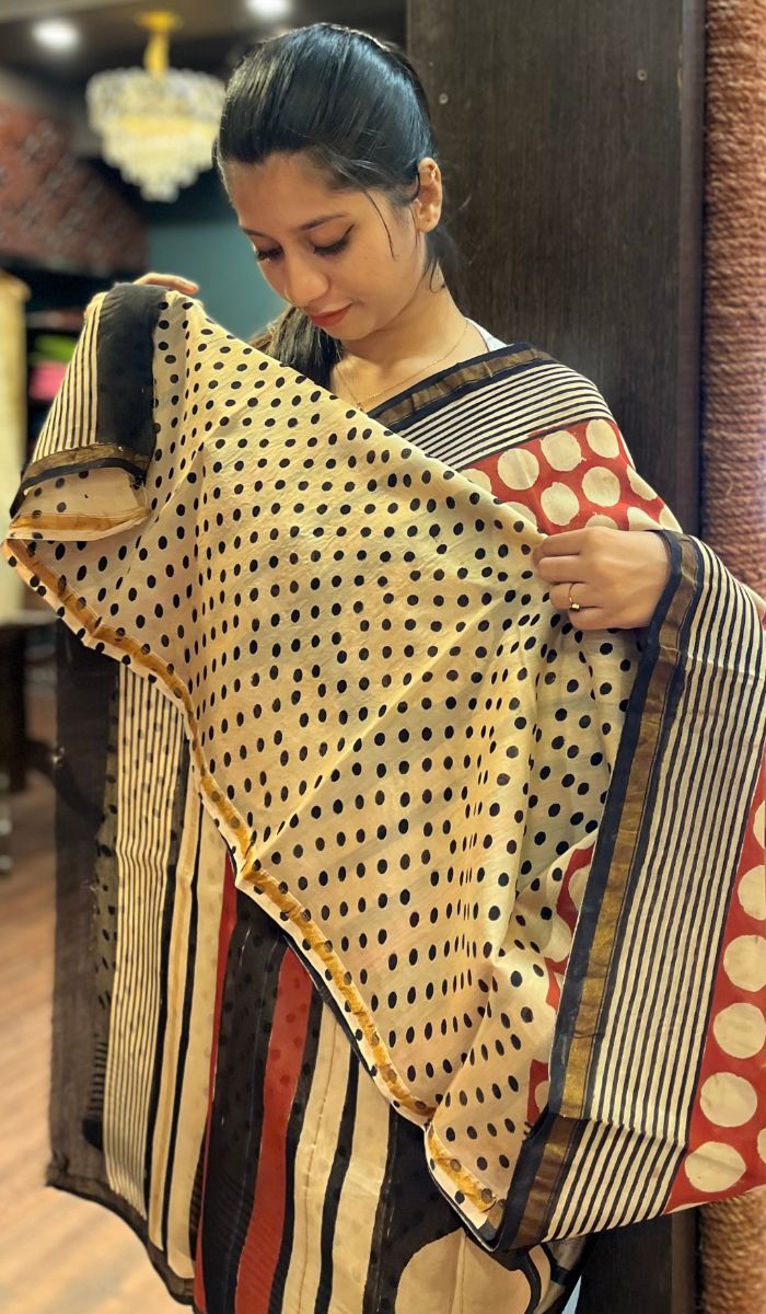 CHANDERI SAREE 0910256