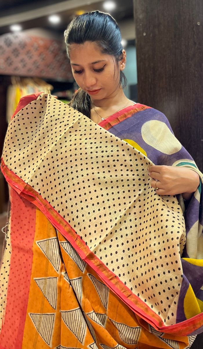 CHANDERI SAREE 09102510