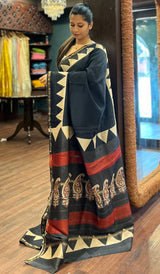 CHANDERI SAREE 30092570