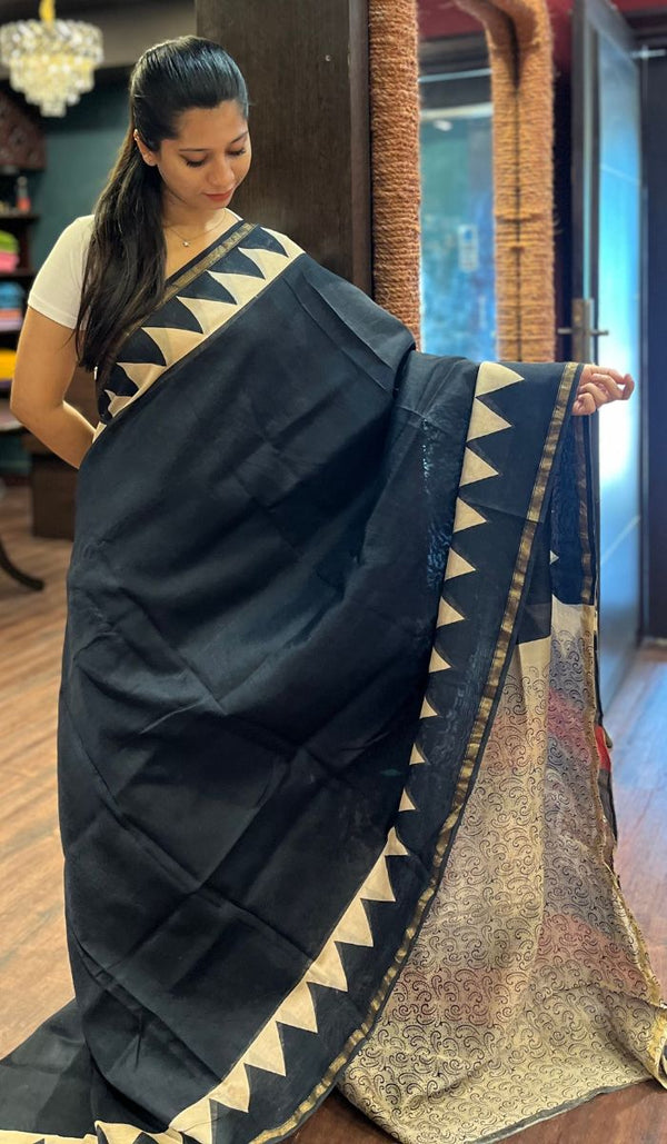 CHANDERI SAREE 30092570