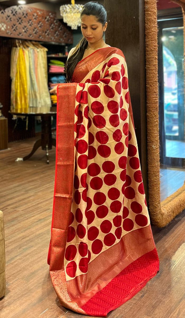 CHANDERI SAREE 12092520