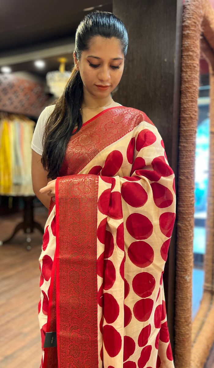 CHANDERI SAREE 12092520