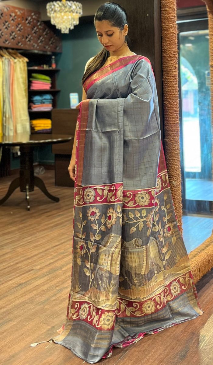 TUSSAR SAREE 09102519