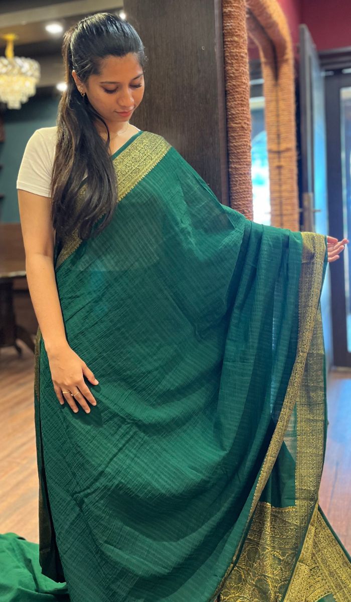 SEMI GEORGETTE SAREE 2307256