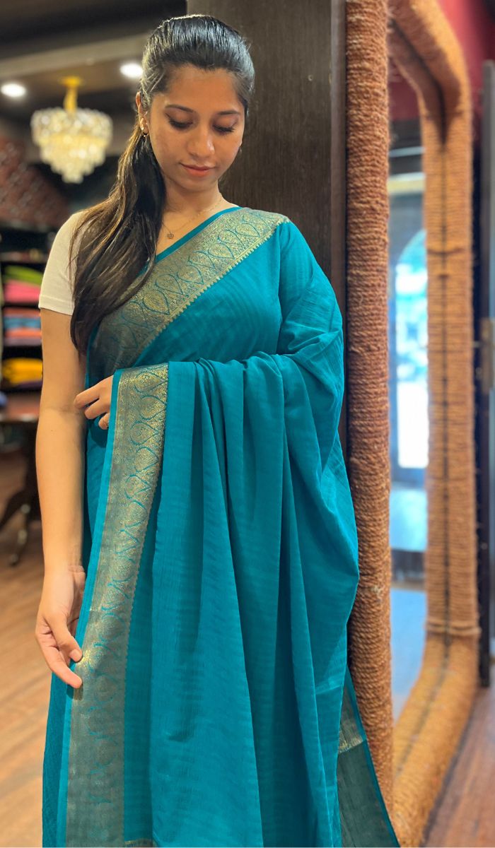 SEMI GEORGETTE SAREE 1203252