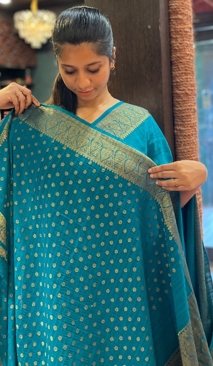 SEMI GEORGETTE SAREE 1203252