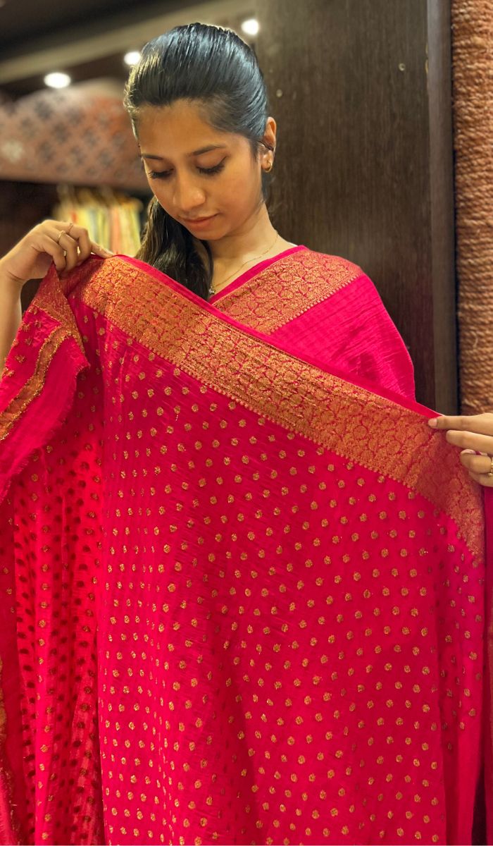 SEMI GEORGETTE SAREE 1309259