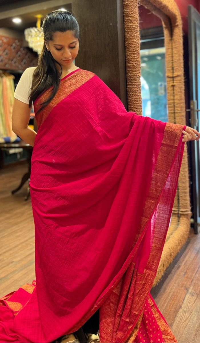 SEMI GEORGETTE SAREE 1309259
