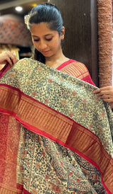 CHANDERI SILK SAREE 20022423
