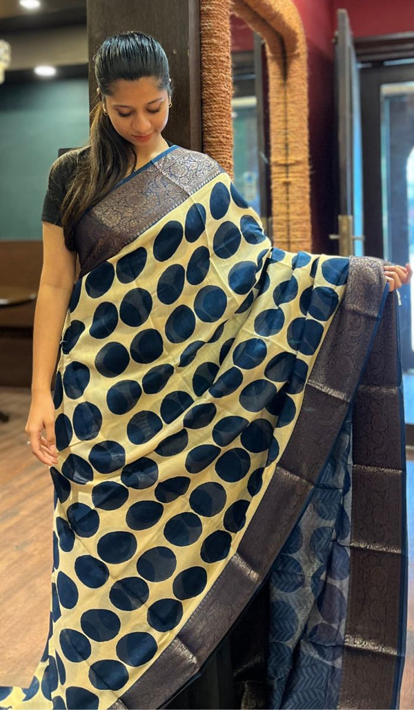 CHANDERI SAREE 12092521