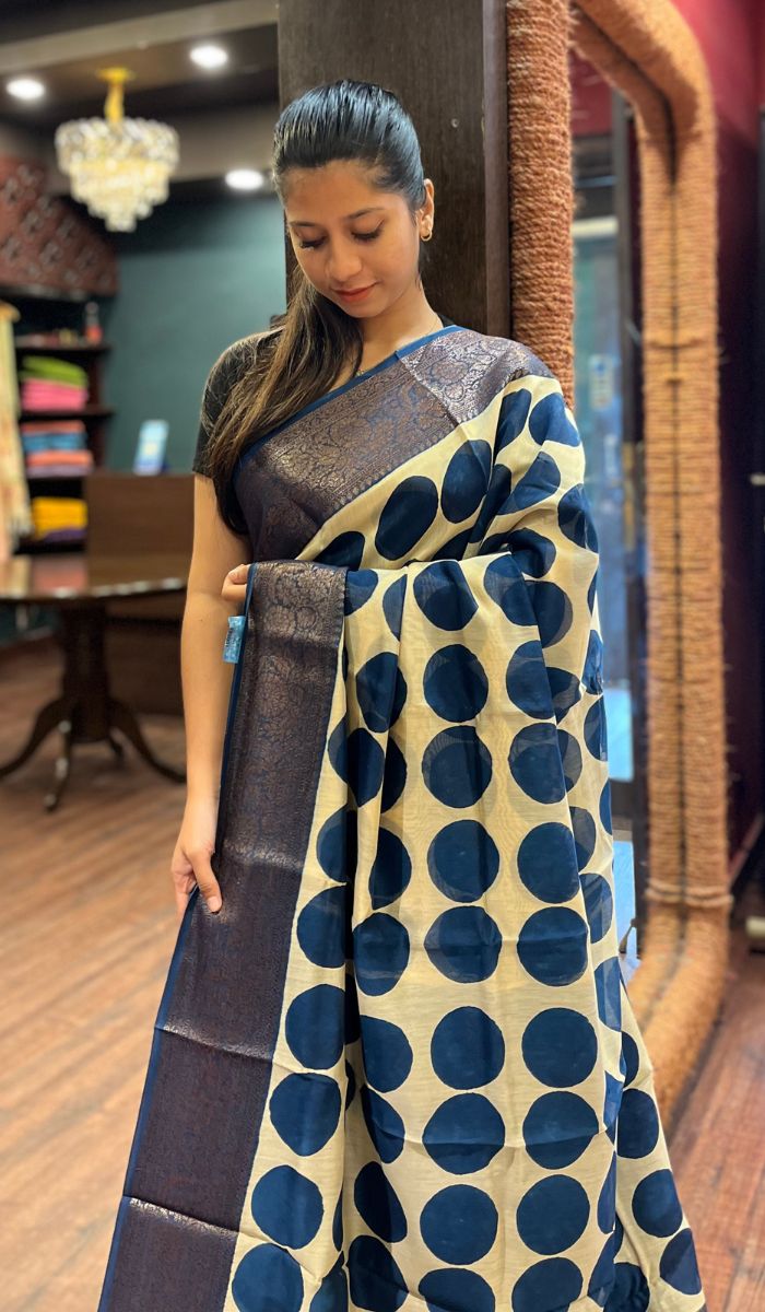 CHANDERI SAREE 12092521