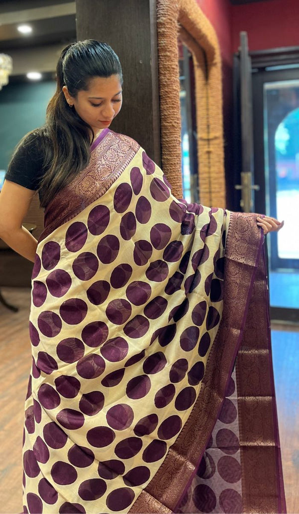 CHANDERI SAREE 12092519