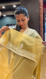 SEMI ORGANZA SAREE 06102563