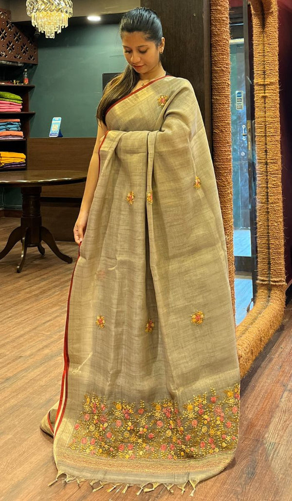LINEN SAREE 06102545