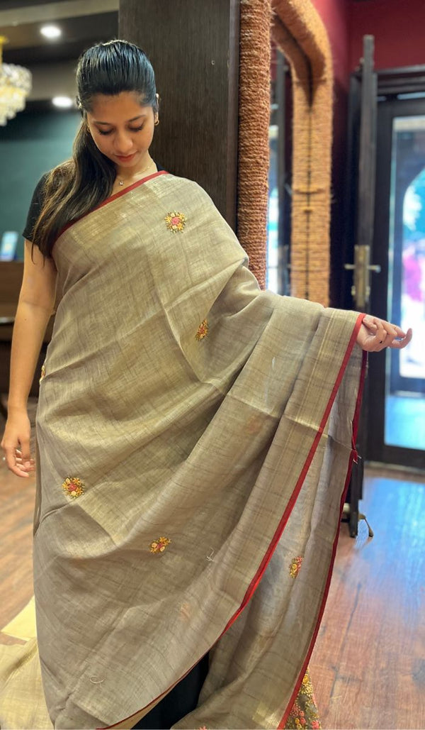 LINEN SAREE 06102545