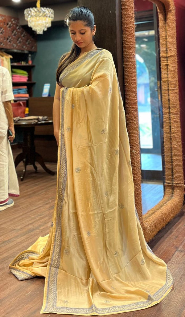 SATIN CREPE SAREE 26092521