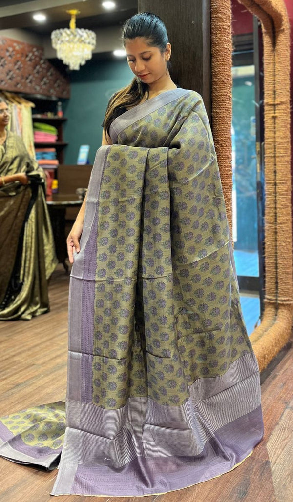 MUNGA TUSSAR SAREE 11092555