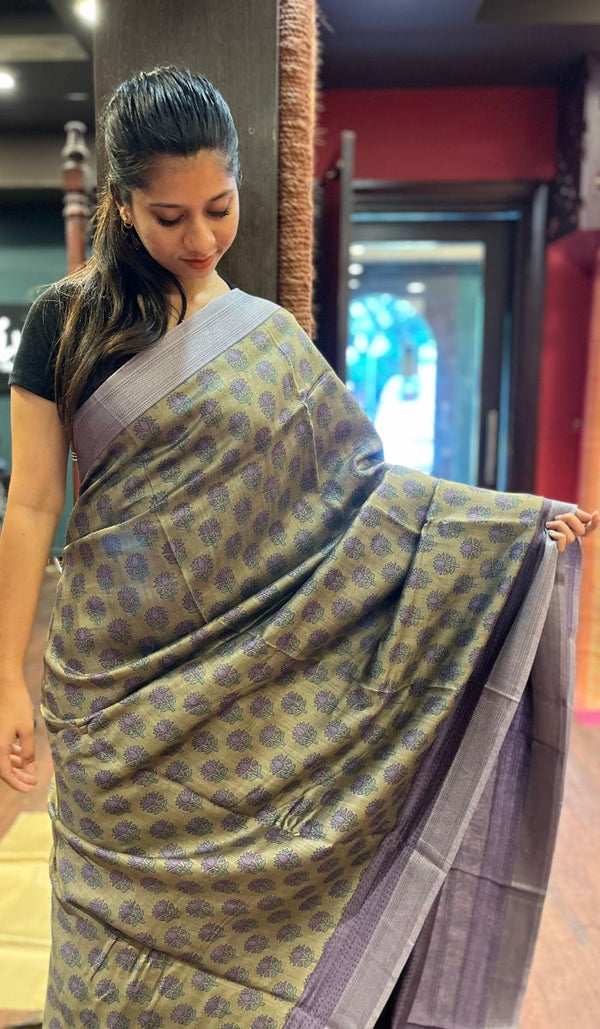 MUNGA TUSSAR SAREE 11092555