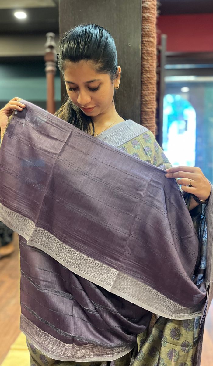 MUNGA TUSSAR SAREE 11092555