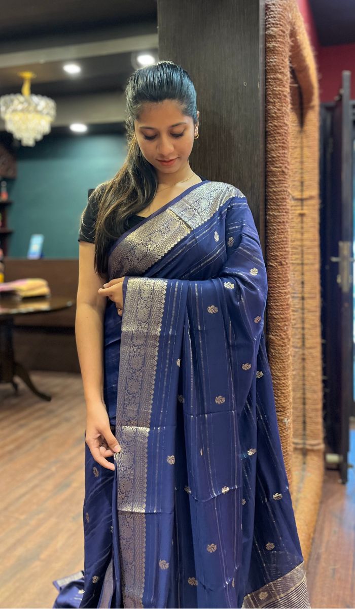 SOFT SILK SAREE 13092545