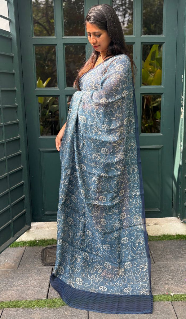 MALAI CHANDERI SAREE 260525126