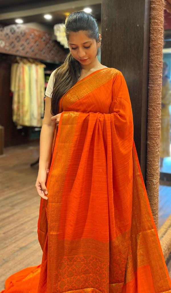 SEMI GEORGETTE SAREE 13092512
