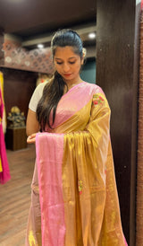 SEMI TISSUE SAREE 0505259