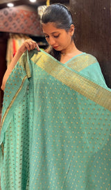 SEMI GEORGETTE SAREE 13092511