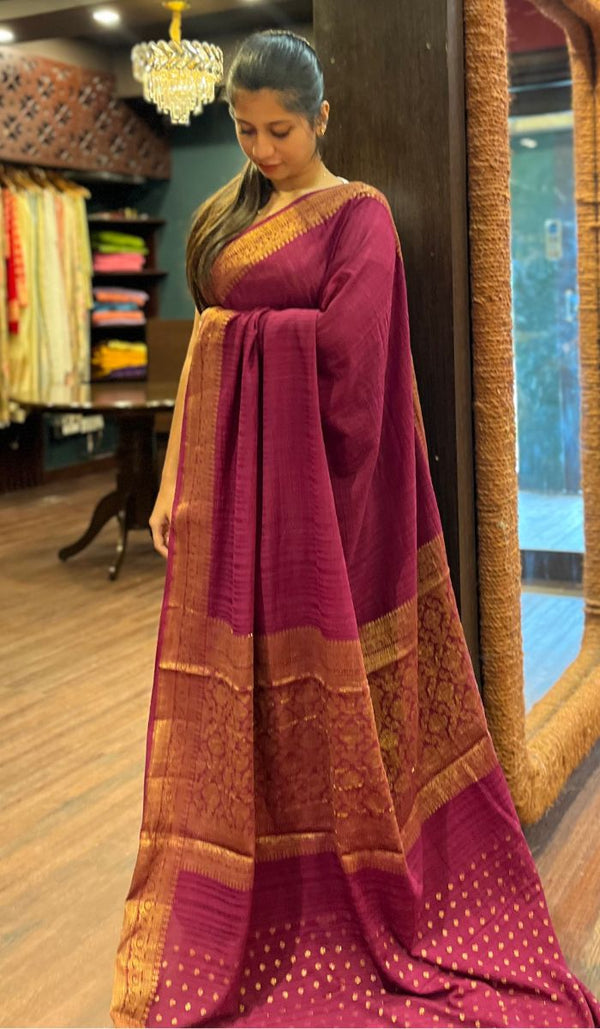 SEMI GEORGETTE SAREE 1309257