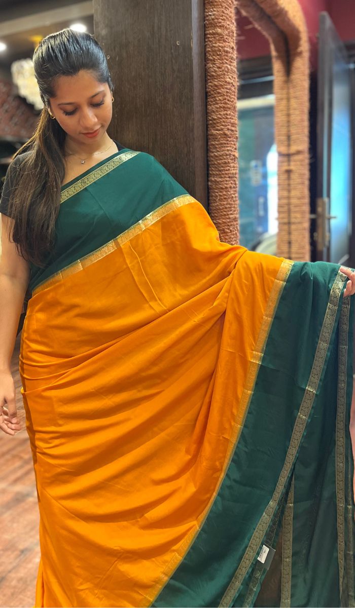 SEMI CREPE SAREE 1309251