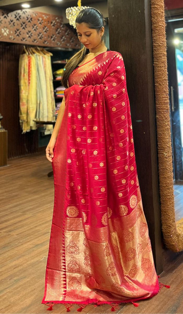SEMI SILK SAREE 02042547